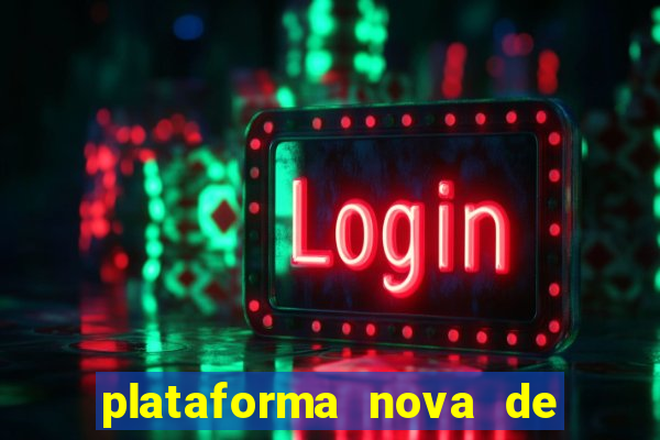 plataforma nova de 3 reais