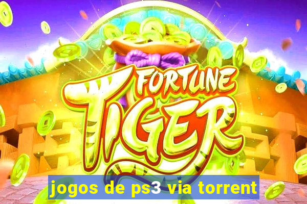 jogos de ps3 via torrent