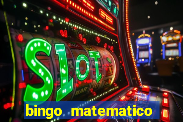 bingo matematico para ensino medio