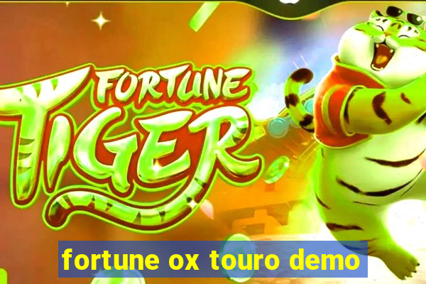 fortune ox touro demo