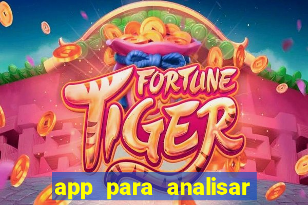 app para analisar jogos de futebol