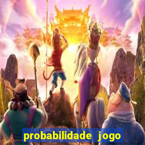 probabilidade jogo de futebol