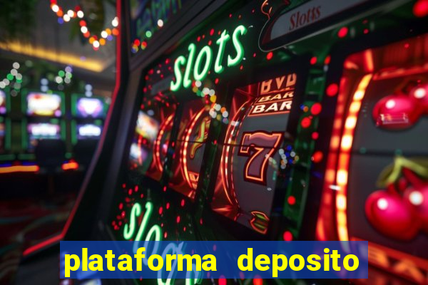 plataforma deposito 1 real fortune tiger