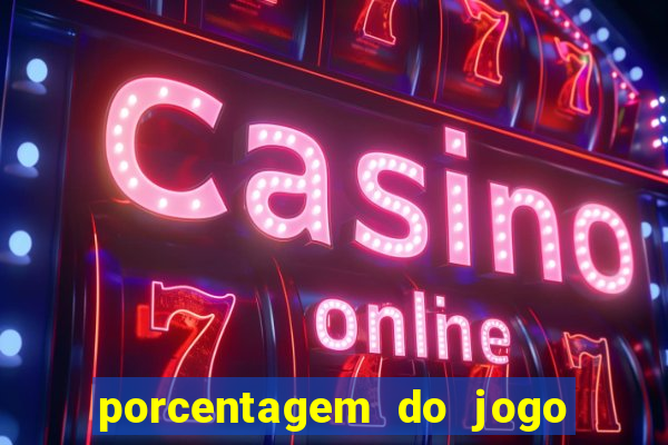 porcentagem do jogo fortune tiger