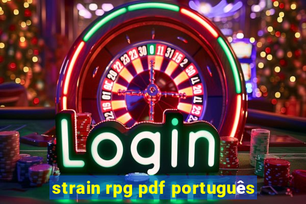 strain rpg pdf português