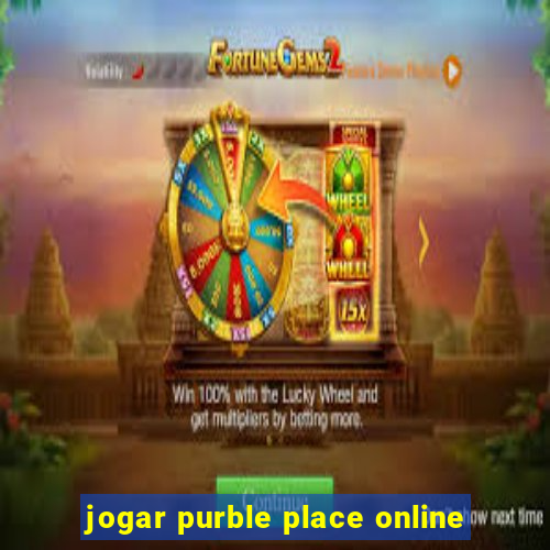 jogar purble place online