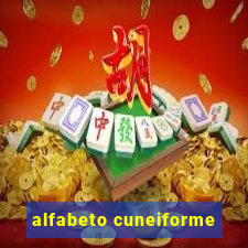 alfabeto cuneiforme